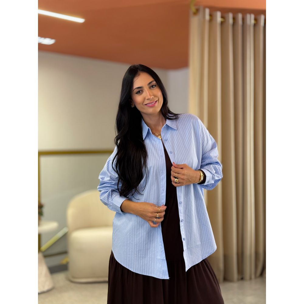 Camisa Sofia Azul