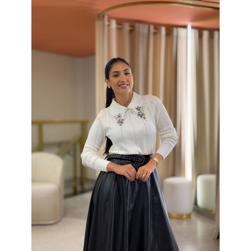 Tricot Bela Branca