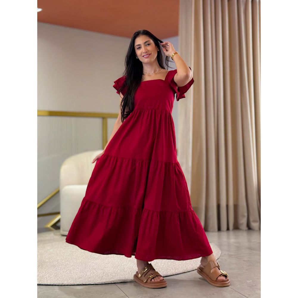 Vestido Andressa Vermelho