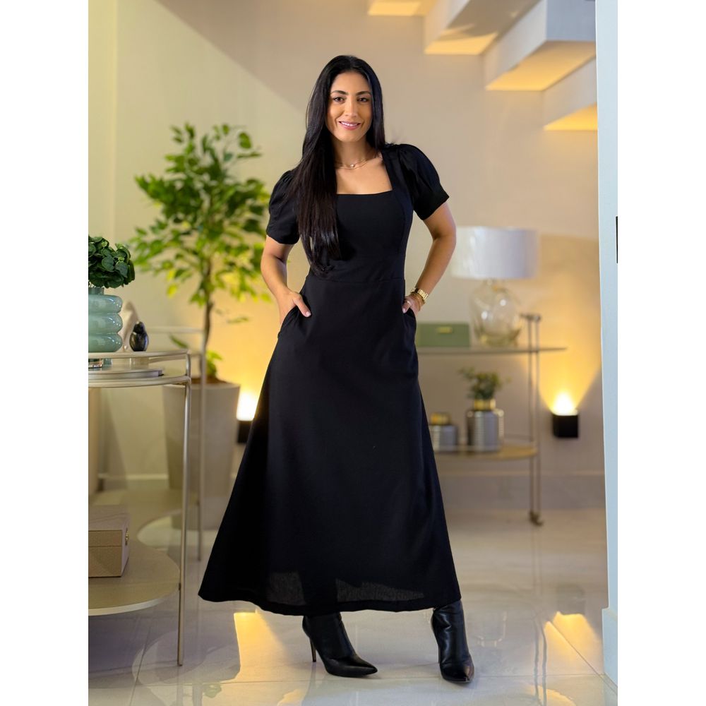 Vestido Catarine Preto