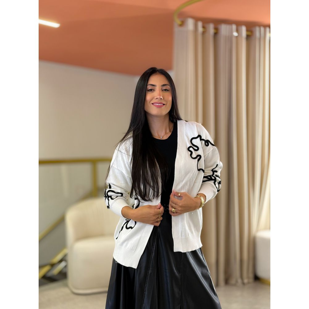 Tricot Helena Off White
