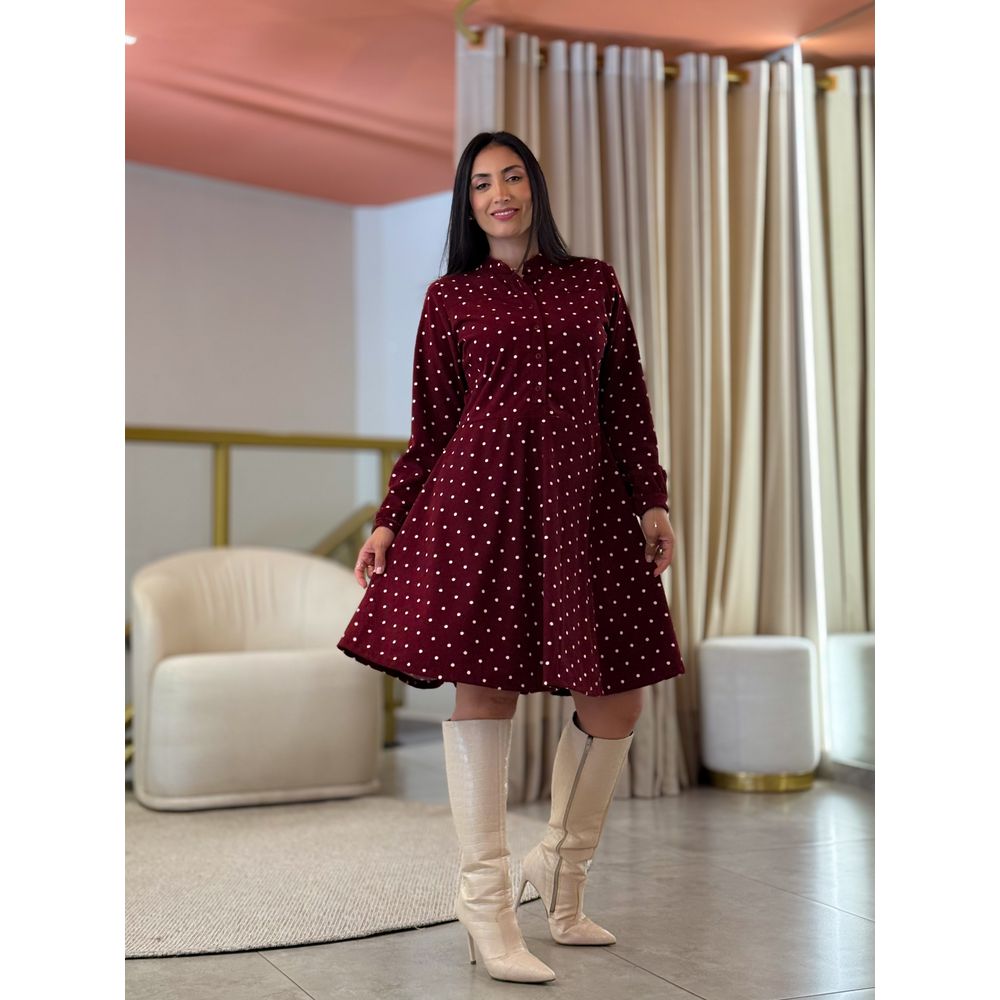 Vestido Cloe Marsala