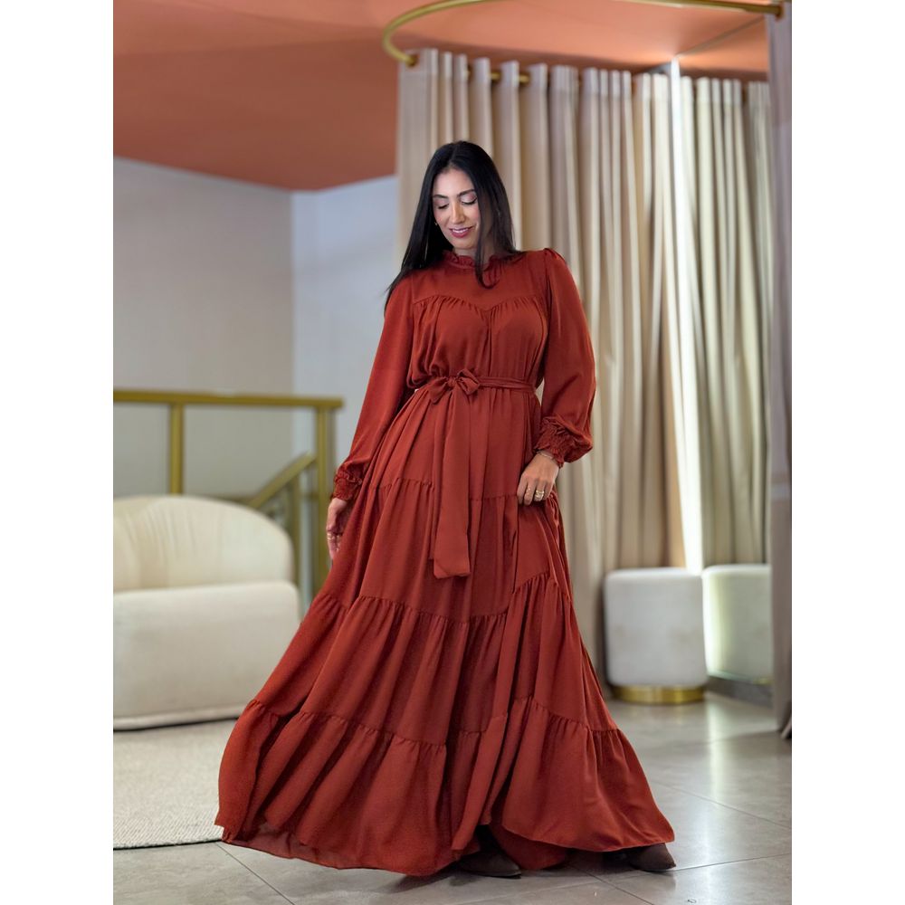 Vestido Nicole Telha