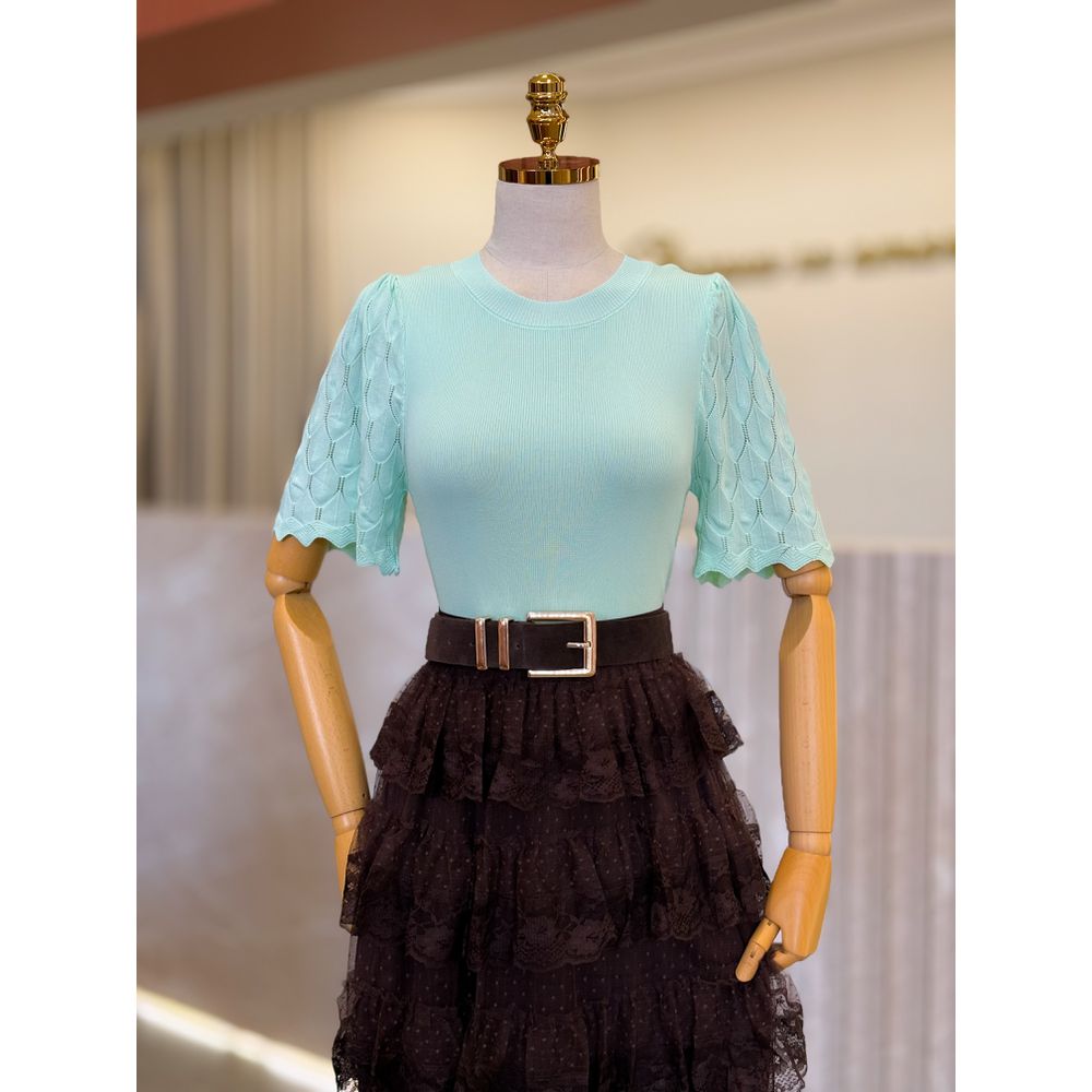 Blusa Babi Verde Menta