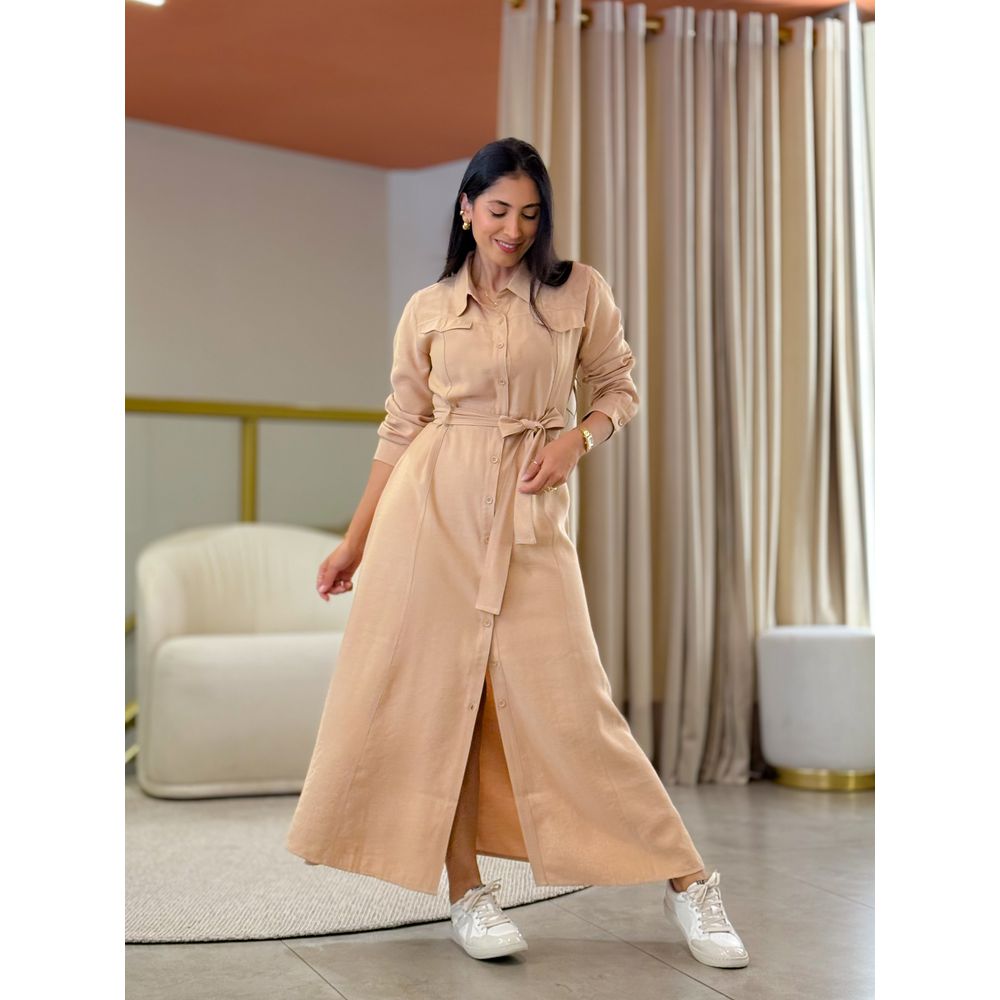 Vestido Luciana Nude
