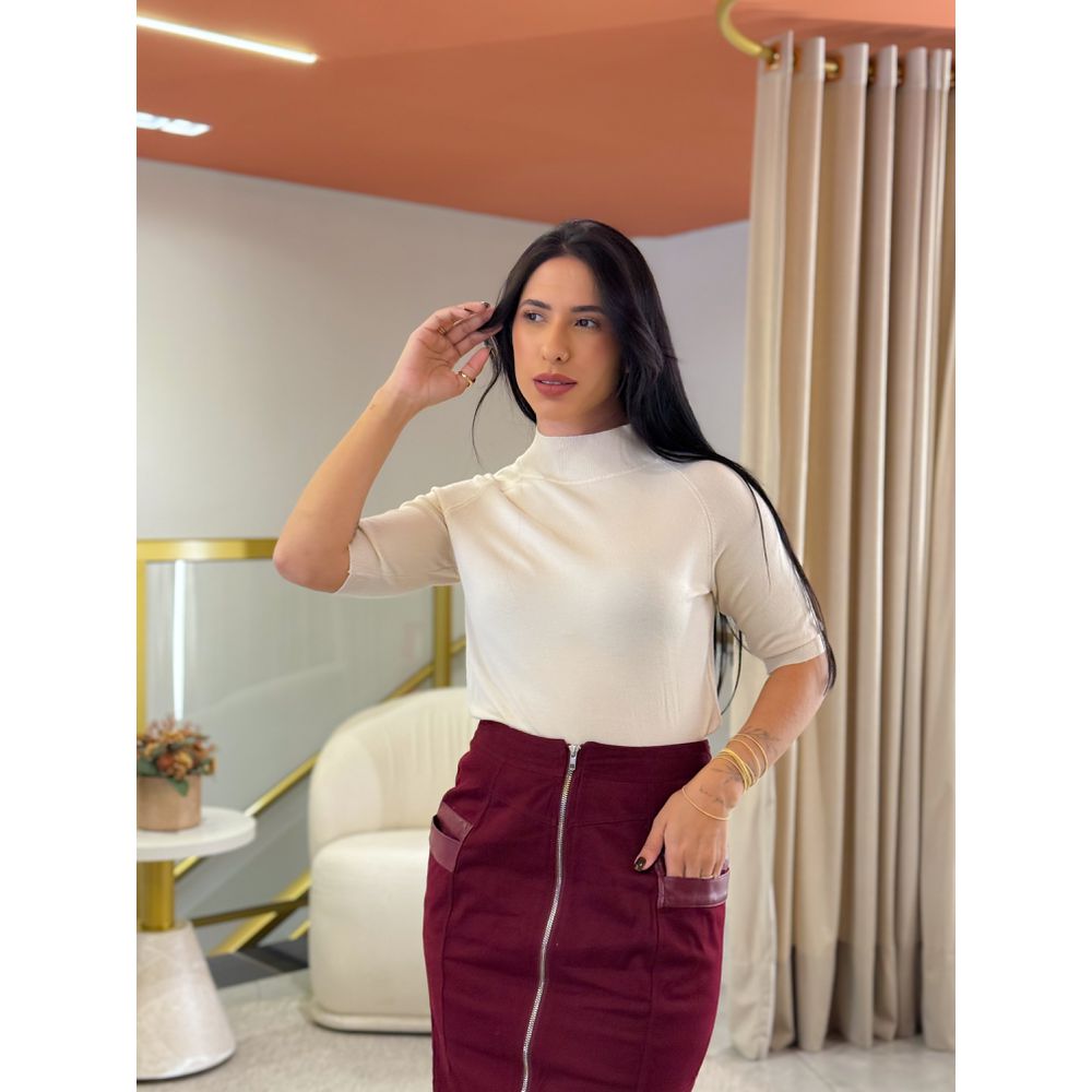 Blusa Camila Bege