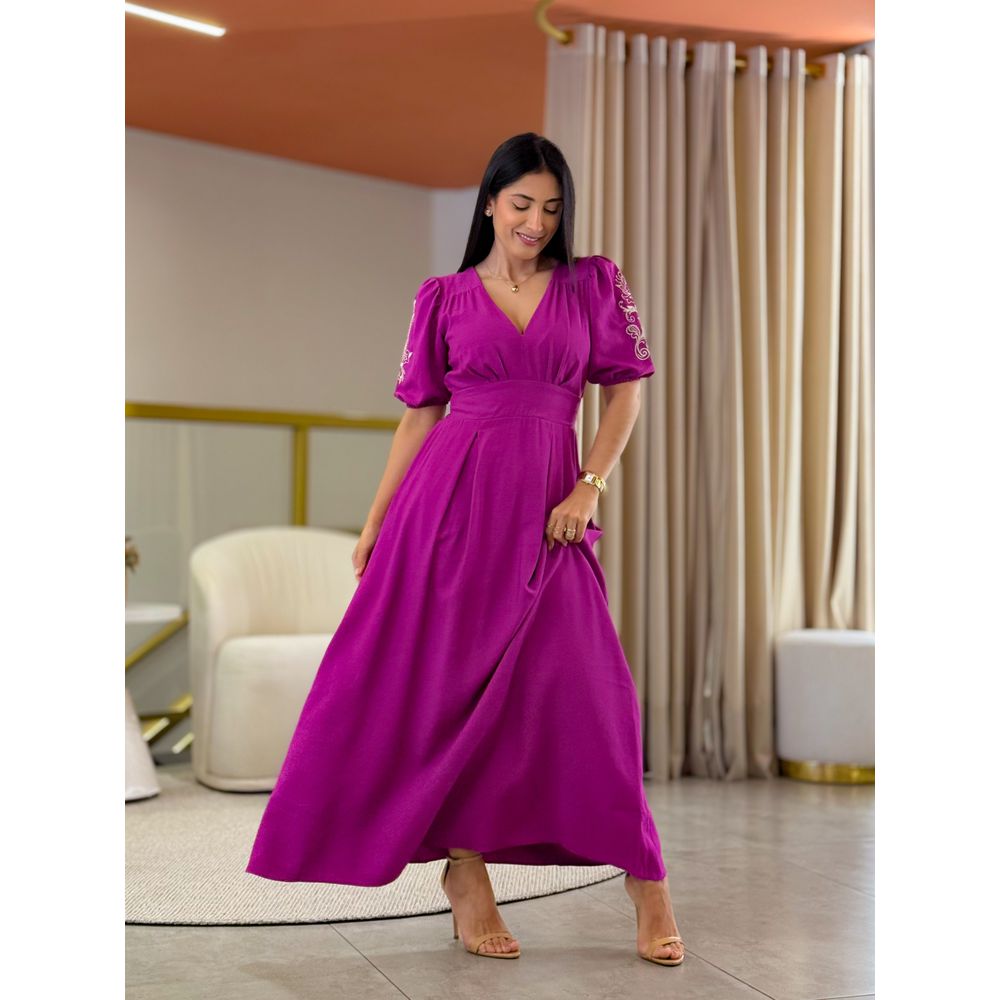 Vestido Lavinia Fucsia