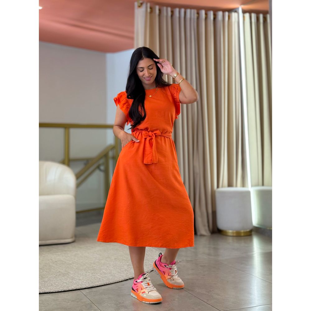 Vestido Mara Laranja