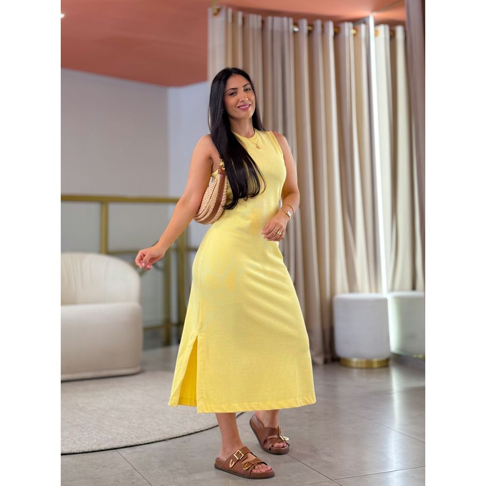 Vestido Duda Amarelo