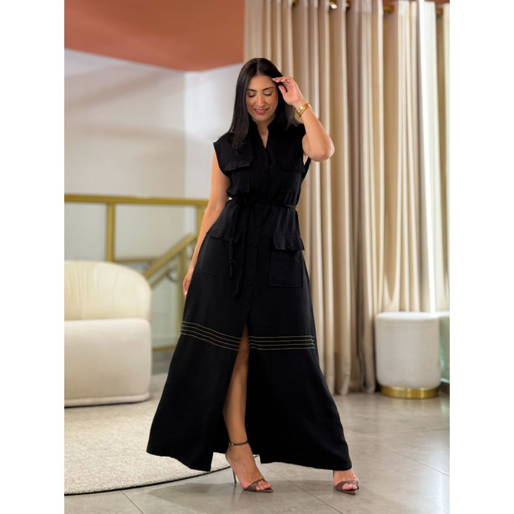Vestido Ayla Preto