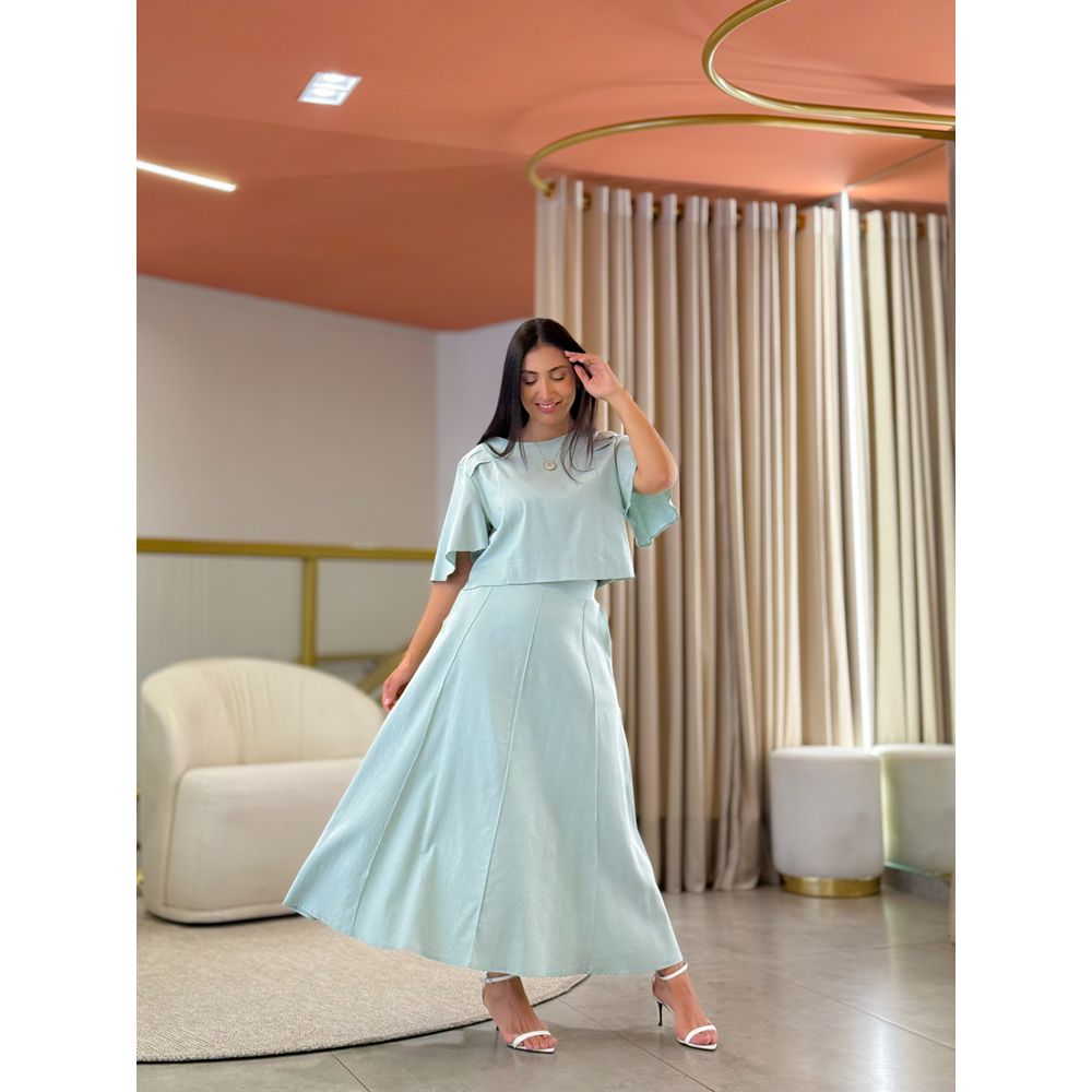 Conjunto Taina Verde Menta