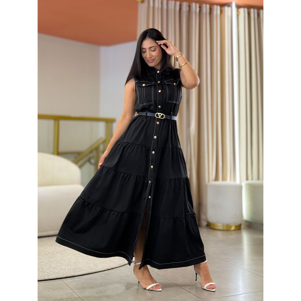 Vestido Isabel Preto