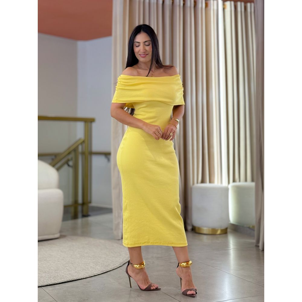 Vestido Carolina Amarelo