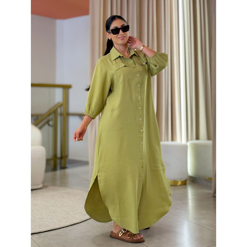 Vestido Betania Verde