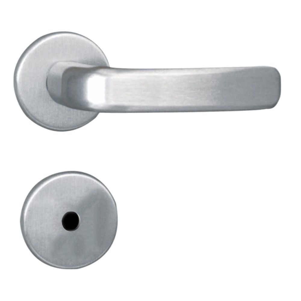 Fechadura 40 Stilo Alavanca Aluminio Int WC - Porta & Piso