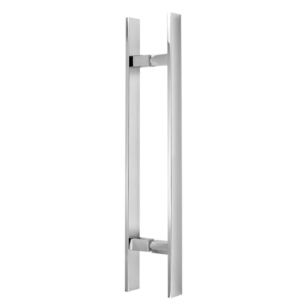 Puxador Retangular Polido JMS718 - Porta & Piso