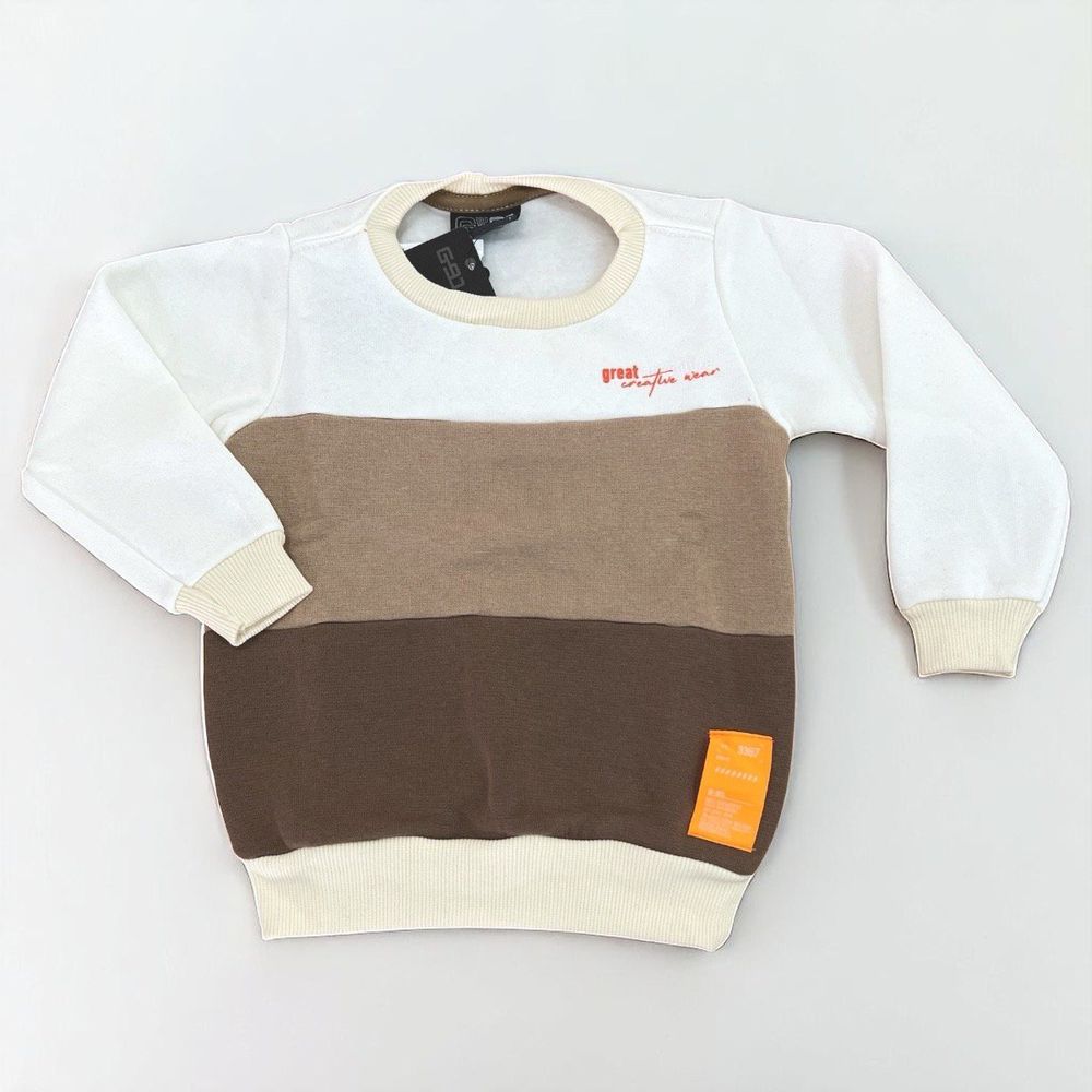 Camisa Moletom Off Bebê - PURO GLAMOUR KIDS