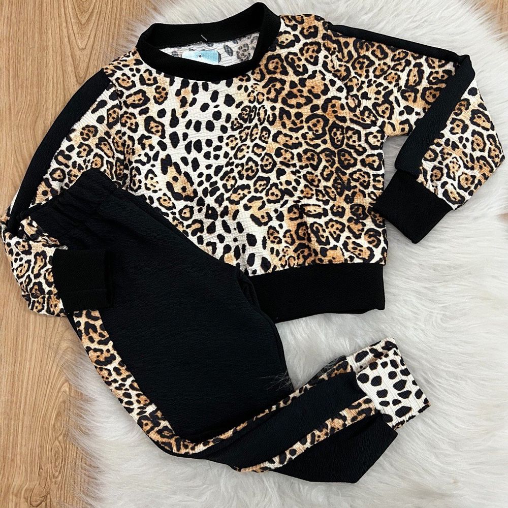 Conjunto Onça - PURO GLAMOUR KIDS