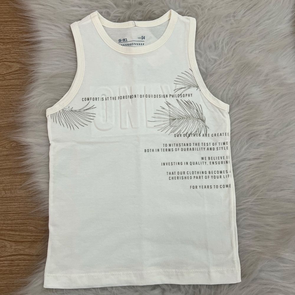 Regata Off White - PURO GLAMOUR KIDS