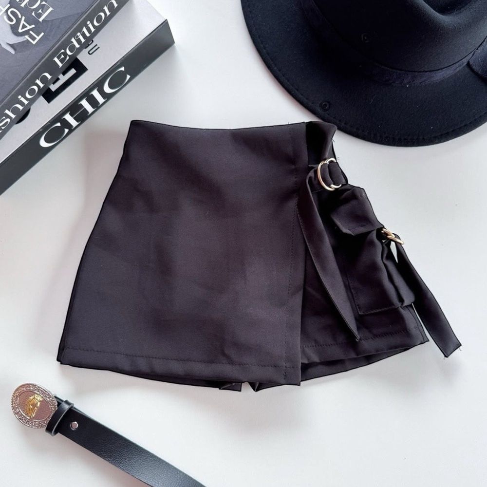 Short Fivela Preto - PURO GLAMOUR KIDS