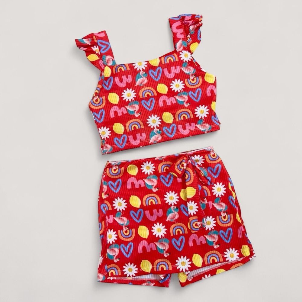 Conjunto Flamingo - PURO GLAMOUR KIDS