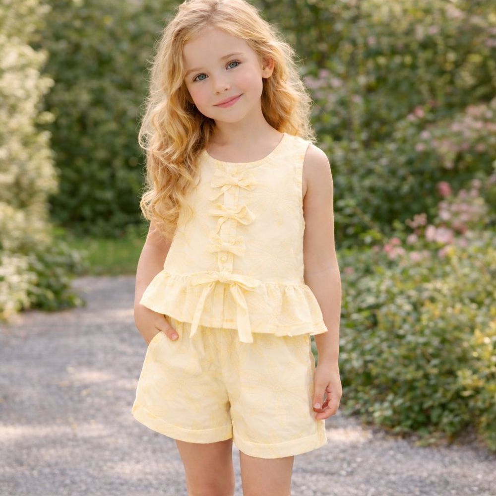 Conjunto Amarelo - PURO GLAMOUR KIDS