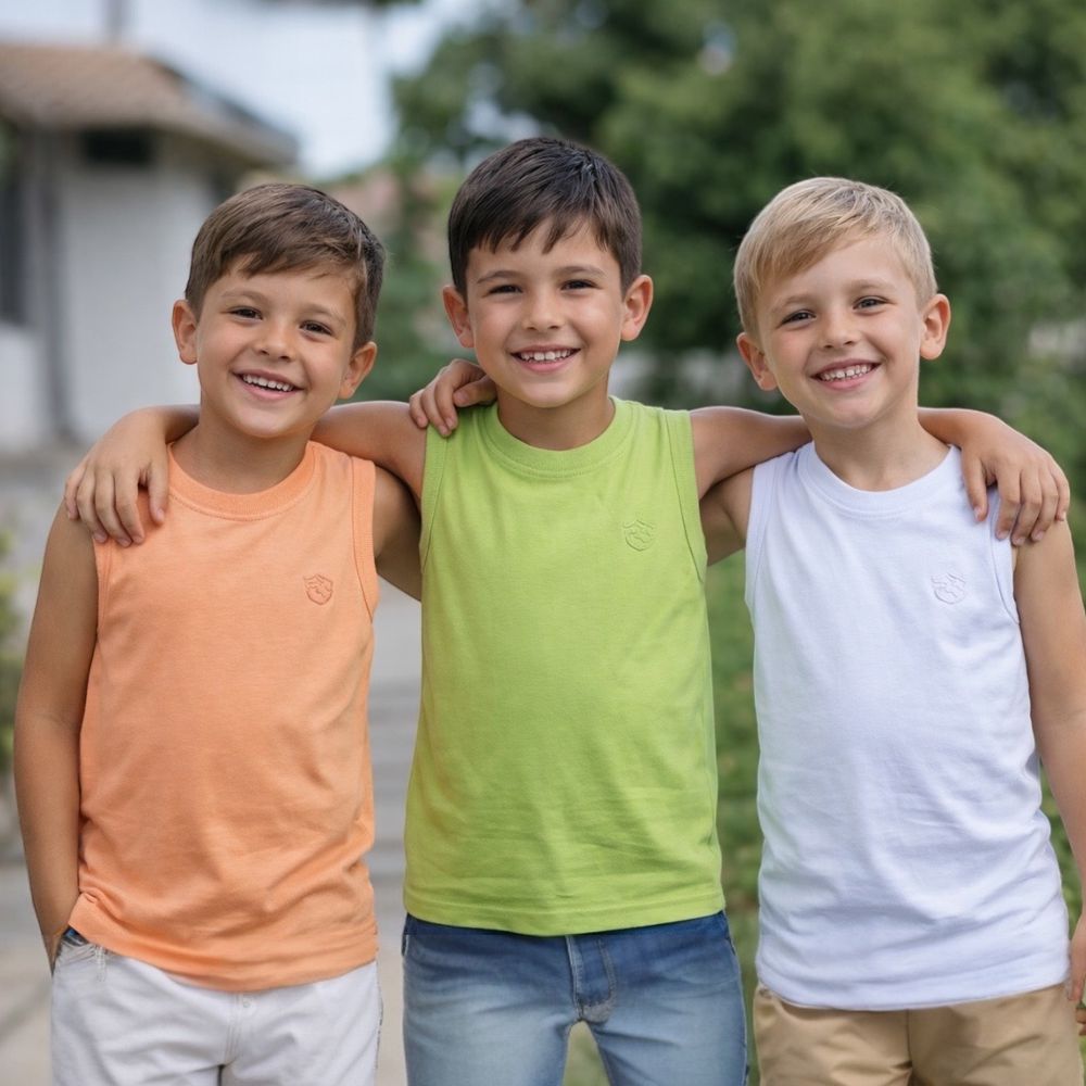 Regata Verde - PURO GLAMOUR KIDS