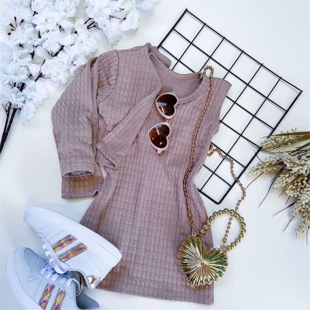 Vestido Nude - PURO GLAMOUR KIDS