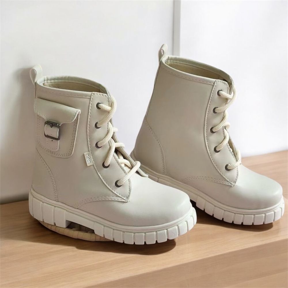 Coturno Off White - PURO GLAMOUR KIDS