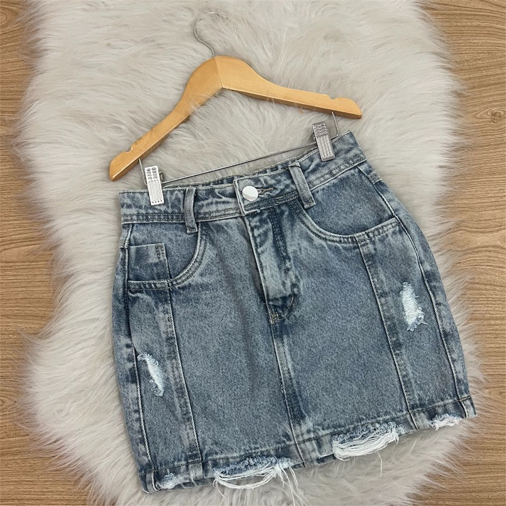 Saia Jeans - PURO GLAMOUR KIDS