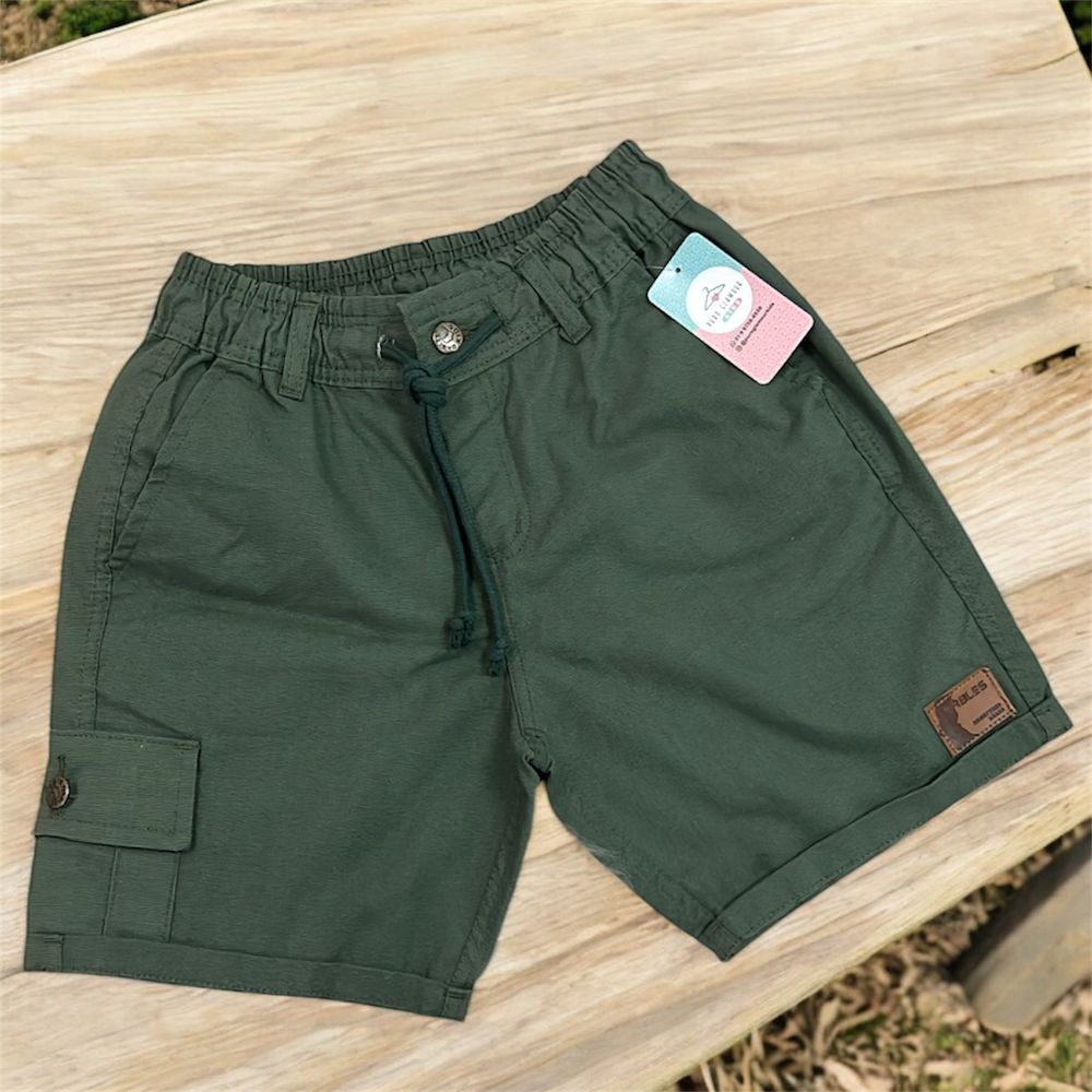 Bermuda Cargo Verde - PURO GLAMOUR KIDS