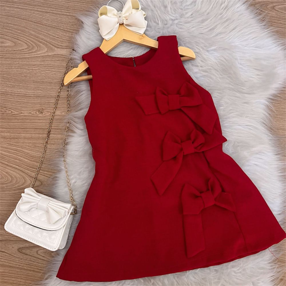 Vestido Laço - PURO GLAMOUR KIDS