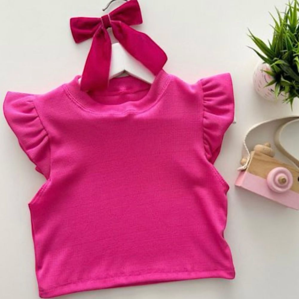 Cropped Pink - PURO GLAMOUR KIDS