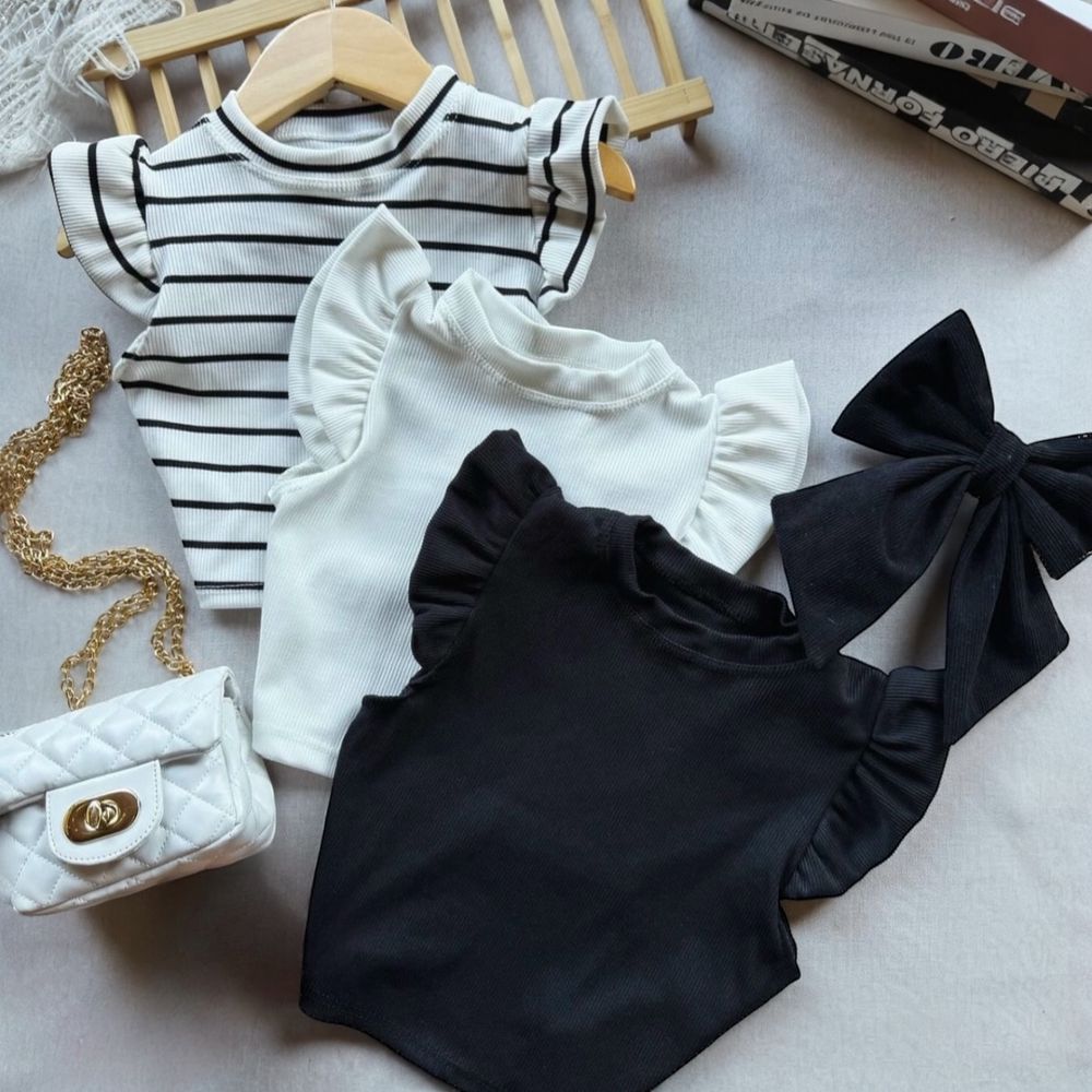 Cropped Preto - PURO GLAMOUR KIDS