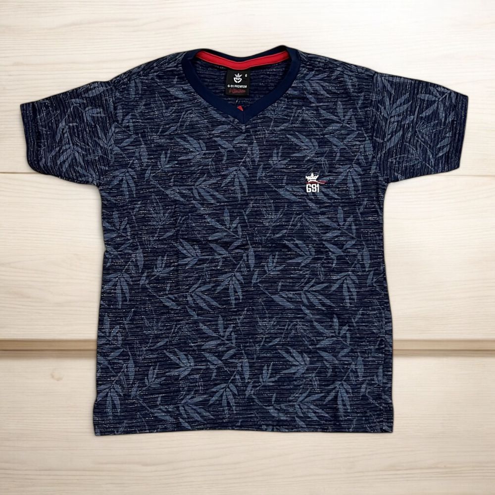 Camisa Azul - PURO GLAMOUR KIDS