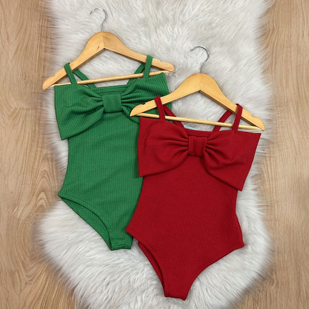Body Vermelho - PURO GLAMOUR KIDS