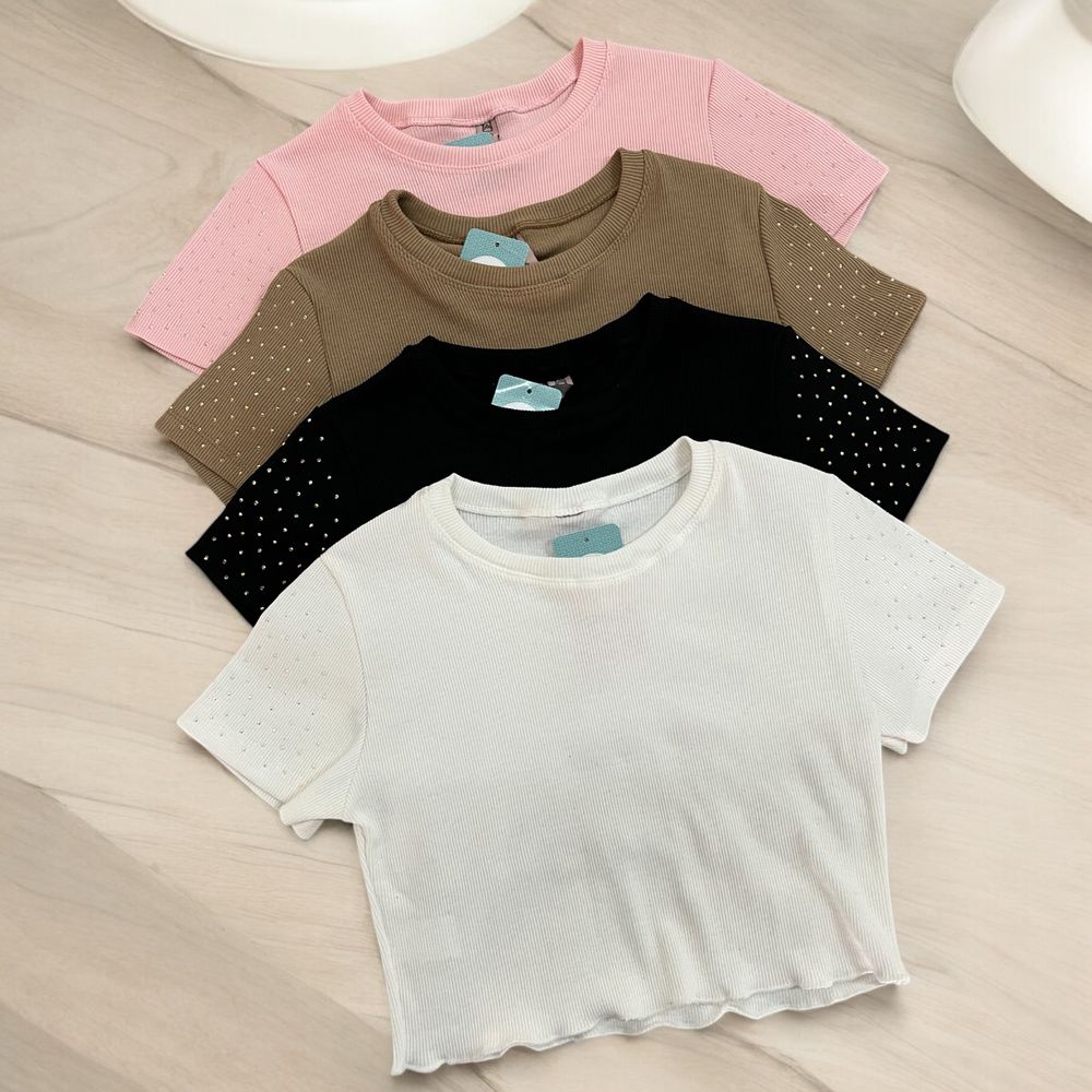 Cropped Brilho - PURO GLAMOUR KIDS
