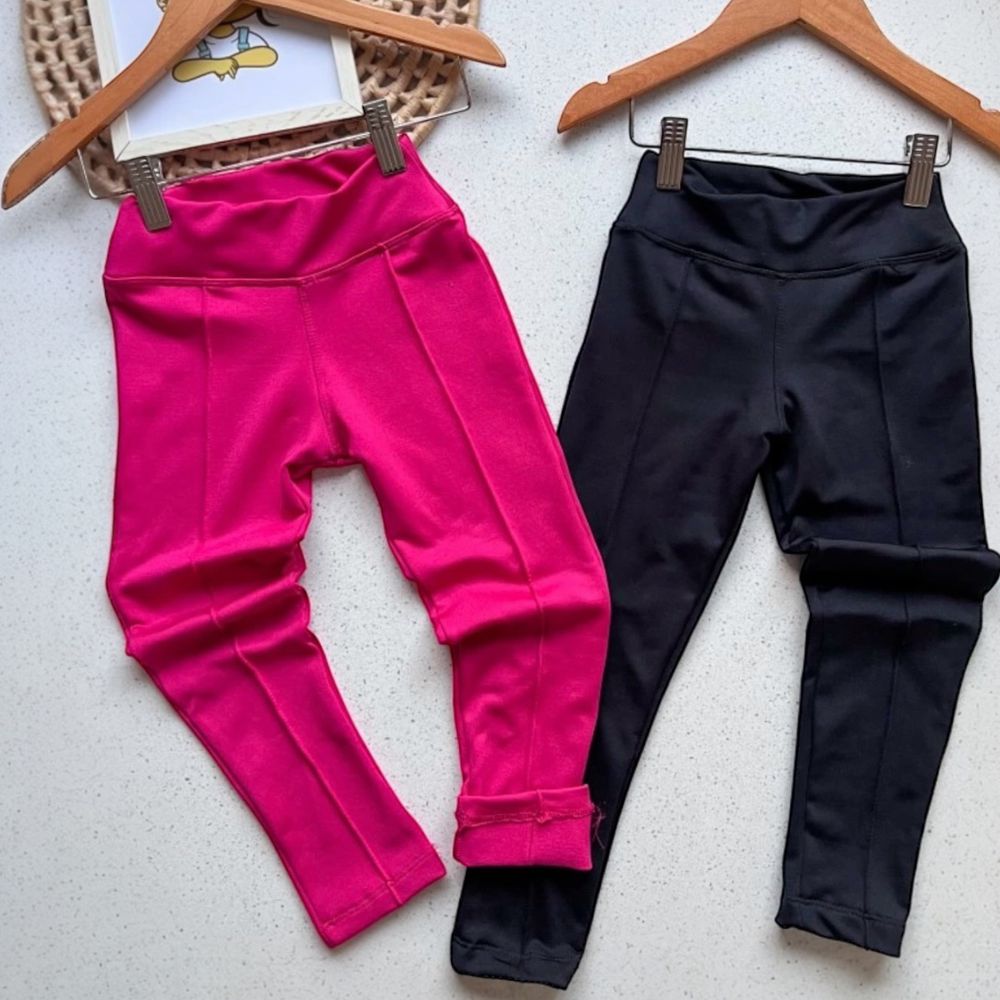Calça Preta Felpada - PURO GLAMOUR KIDS