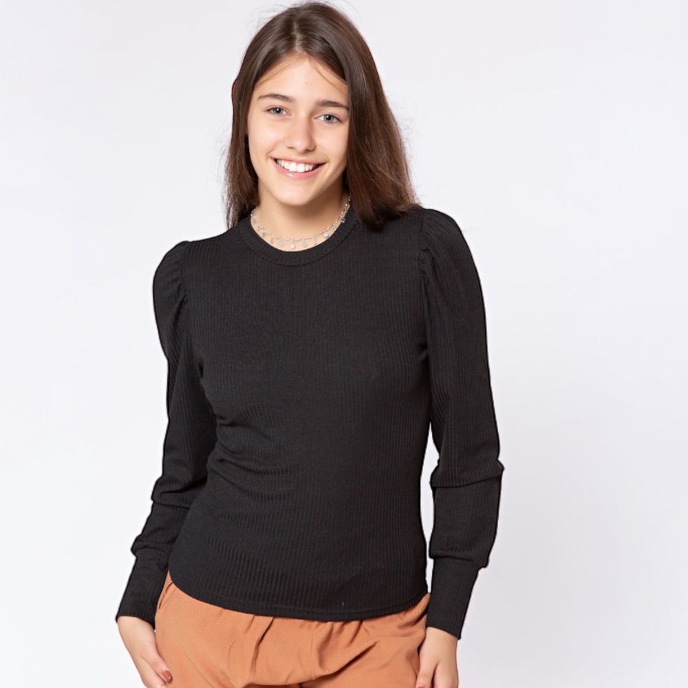 Blusa Preta - PURO GLAMOUR KIDS