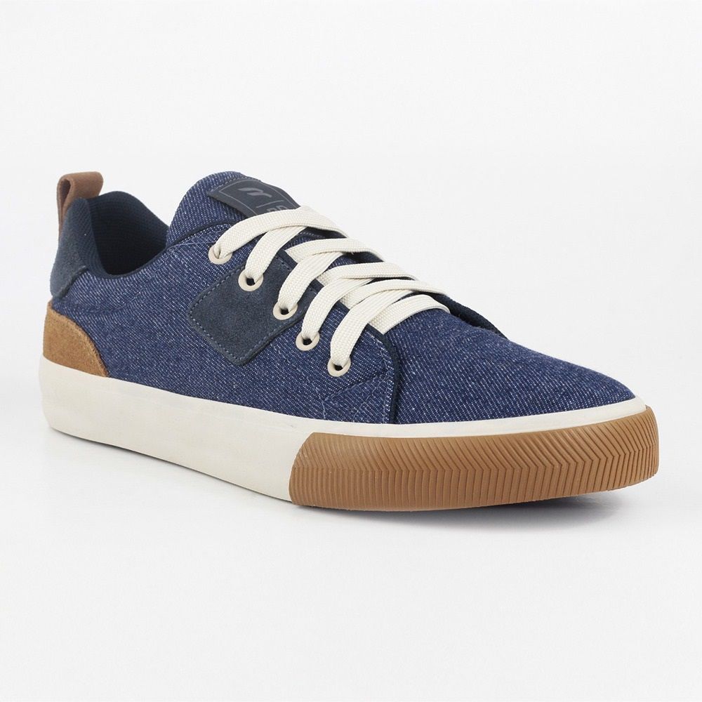 Tênis Randall Lona Euro - Jeans escuro-palha - Randall
