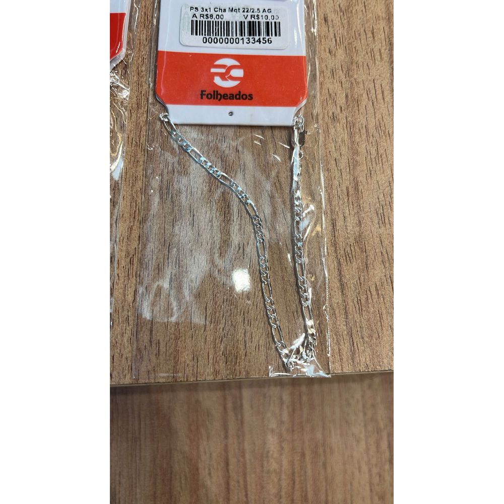 Pulseira 3x1 Chapada Mosquetinho Banhado A Prata 9... - RC JOIAS BY RUDI