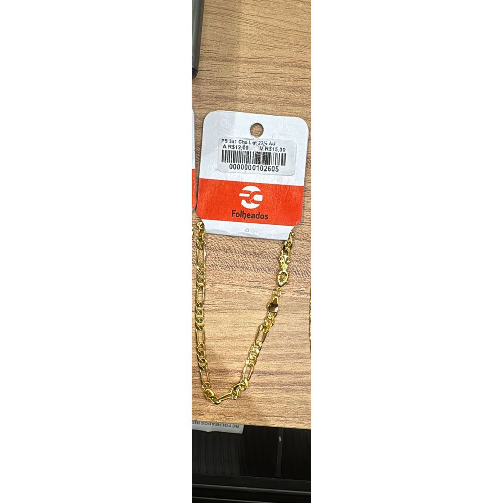Pulseira 3x1 Chapada Fecho Lagosta Banhado A Ouro ... - RC JOIAS BY RUDI