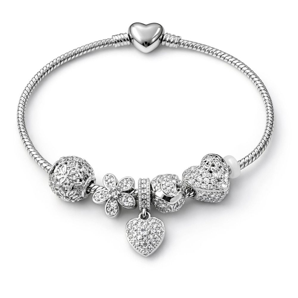 Pulseira Pandora Completa Cravejada - 000000018486 - RC JOIAS BY RUDI