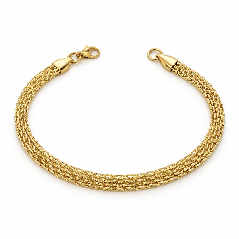 Pilseira Chinesca Grumet Lagosta 5,5m Banhado a Ou... - RC JOIAS BY RUDI