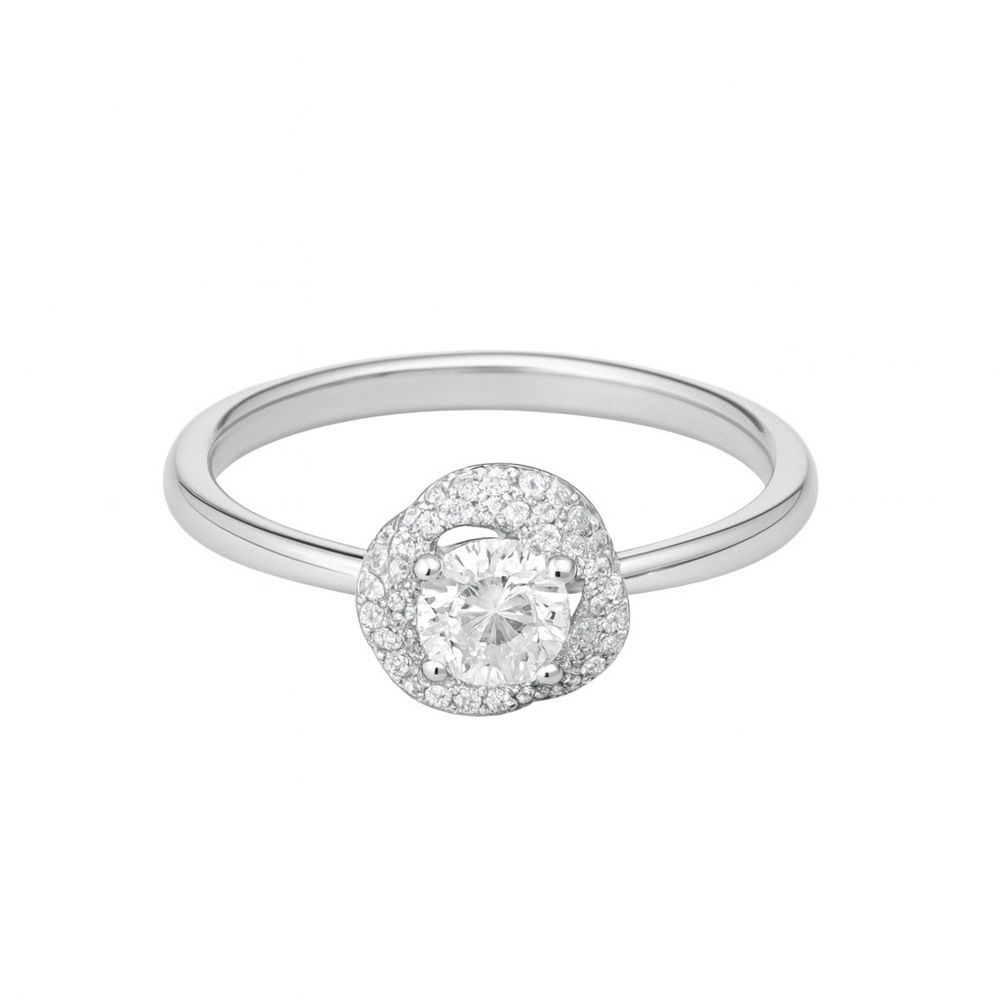 Anel Pequeno Principe Zircônia Banhado a Prata 925... - RC JOIAS BY RUDI