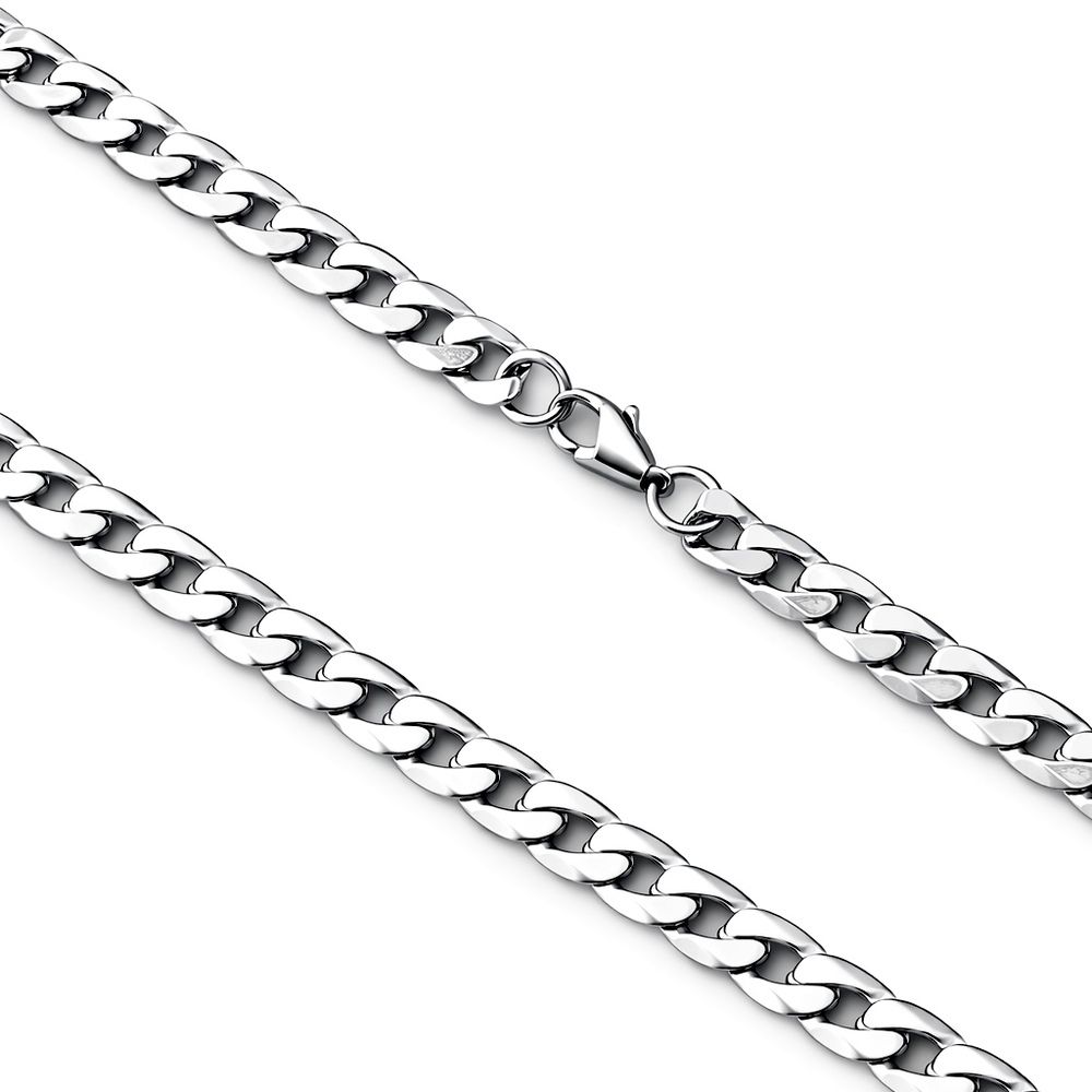 Corrente Grumet Chapada Aço Inoxidável - 000000017... - RC JOIAS BY RUDI