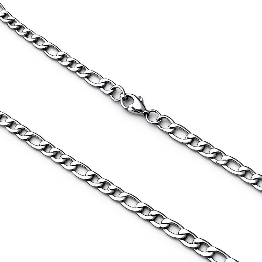 Corrente 3X1 Aço Inoxidável - 0000000134439 - RC JOIAS BY RUDI