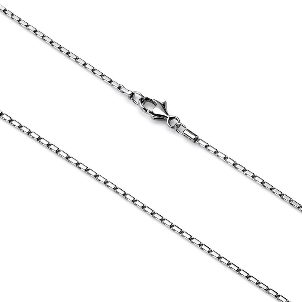 Corrente Tijolinho Fecho Lagosta Aço Inoxidável -... - RC JOIAS BY RUDI