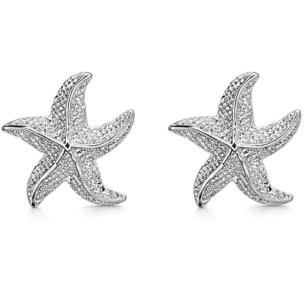 Brinco Estrela Do Mar Banhado A Prata 925 - 00000... - RC JOIAS BY RUDI