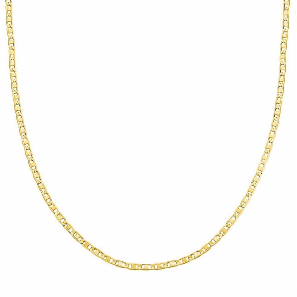 Colar Piastrine Banhado a Ouro 18K - 0000000077880 - RC JOIAS BY RUDI